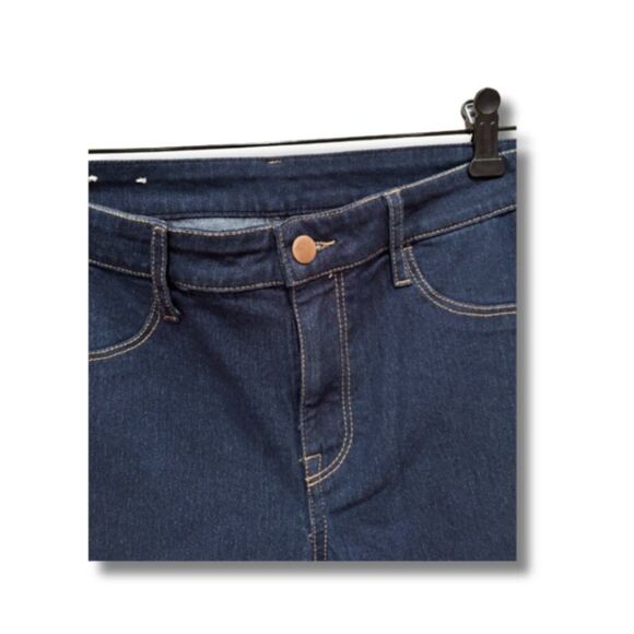 NWOT H&M Skinny Ankle Moulante Regular Waist Dark Denim Jeans Size 29 - Picture 4 of 8